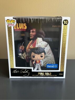 Funko Pop! Albums Cover Case Elvis Presley Pure Gold  #10 Figure